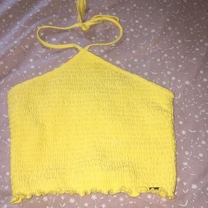 Yellow Halter Top